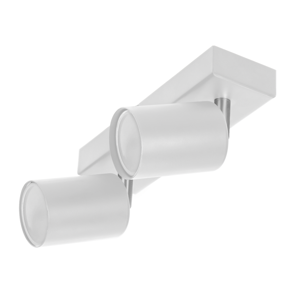 DOA SP 2 wall and ceiling light, white, GU10, max. 2x7W, IP20